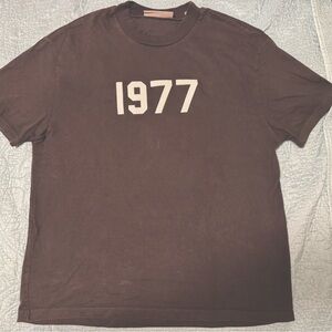 Fear of God Essentials 1977 Black T Shirt